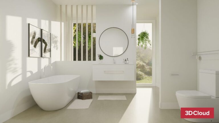 Modern 3D Bathroom Design Modern 3D Bathroom Design