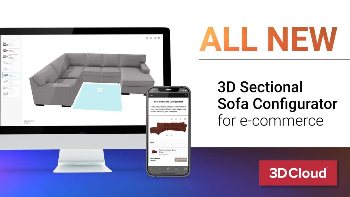3D Sectional Sofa Configurator