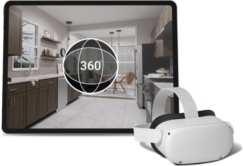 360° Panoramas for Virtual Reality Shopping