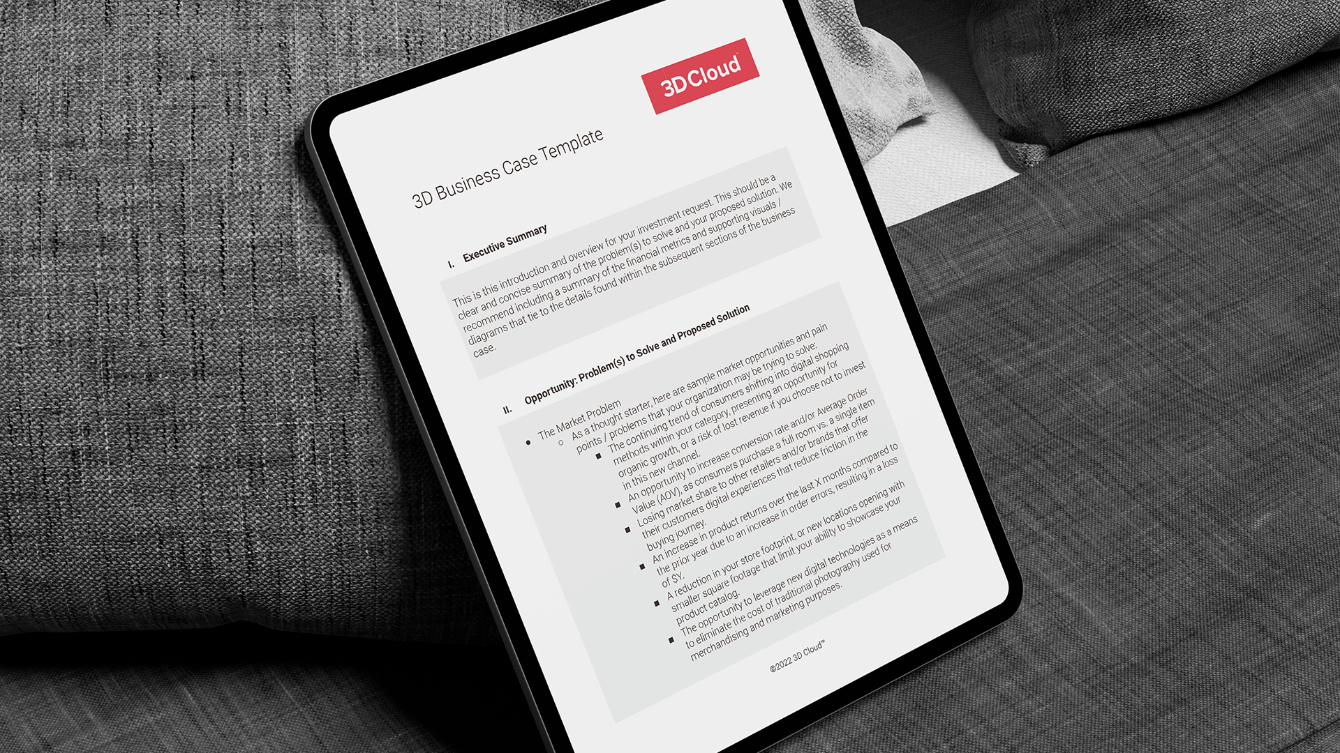 How to Build a 3D Project Business Case