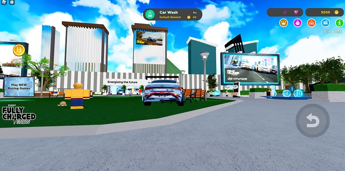 Festival Square in “Hyundai Mobility Adventure”