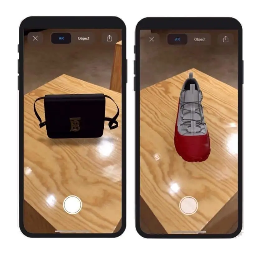 Burberry WebAR Search Experience