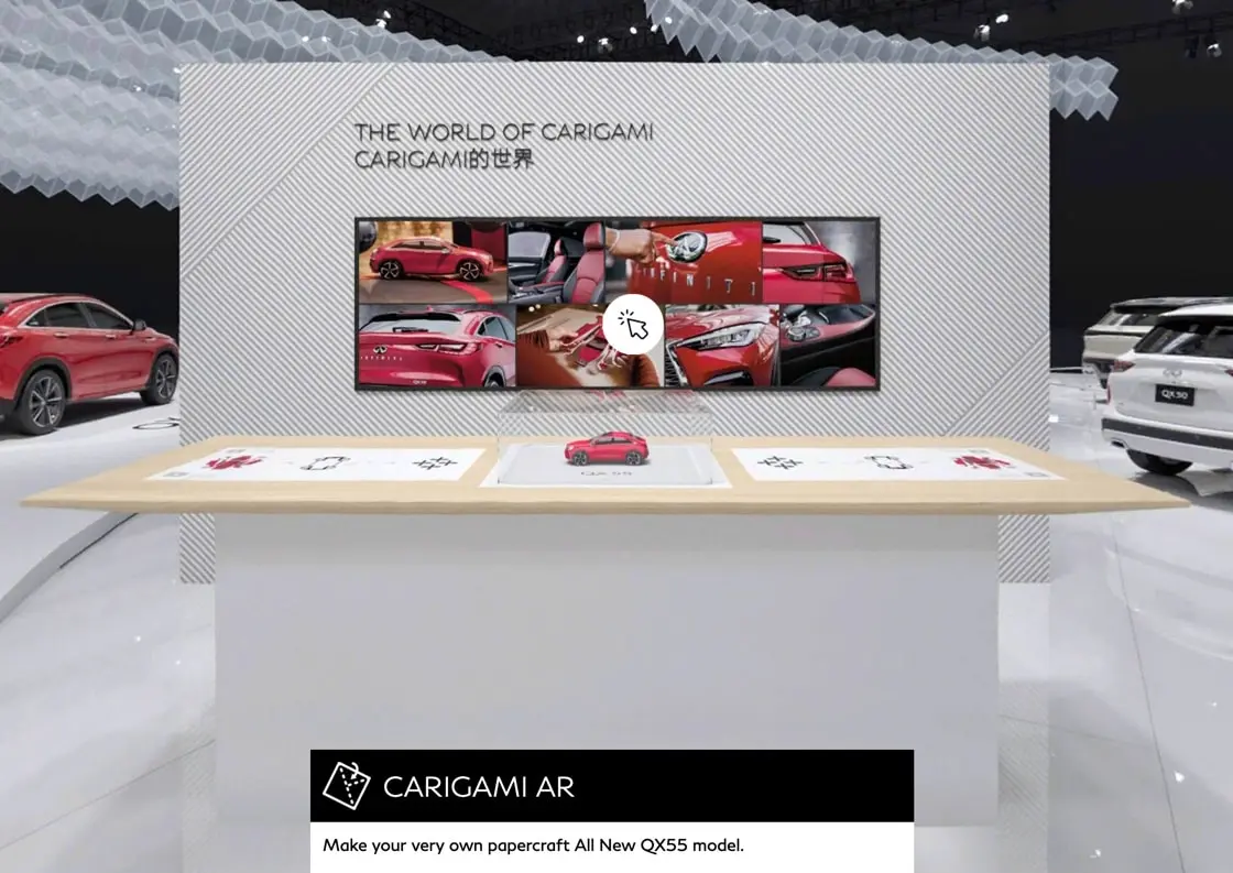 Infiniti QX55 Carigami Experience