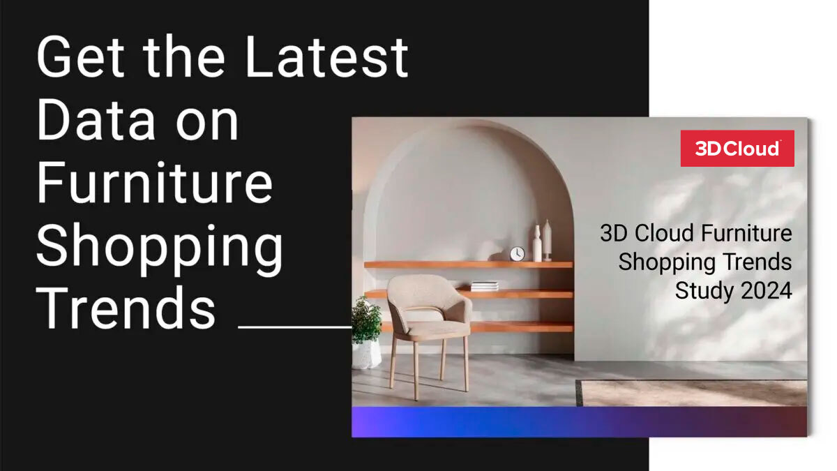 3D Cloud Furniture Shopping Trends Study 2024