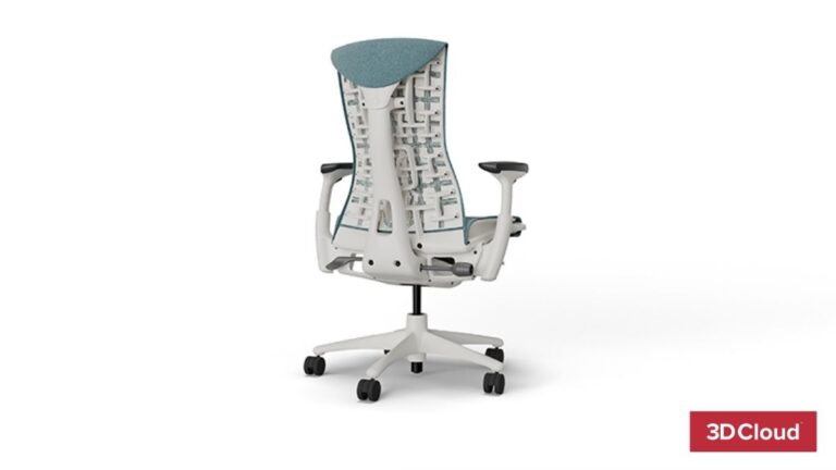 3D Product Render of a modern desk chair 3D Product Render of a modern desk chair