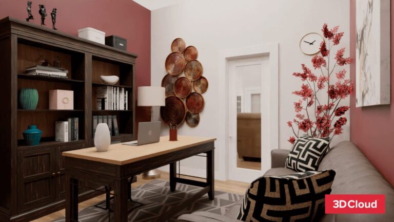 3D Rendering of Living Space 3D Rendering of Living Space