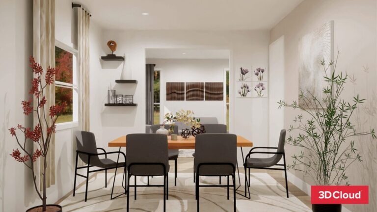 Dining Room Rendering Dining Room Rendering