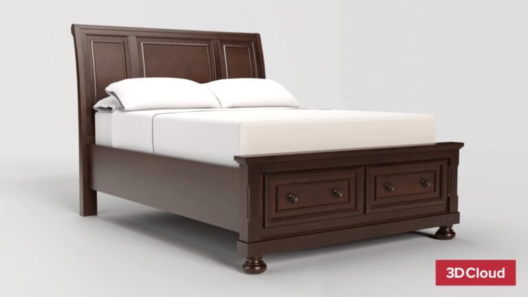 HD Bed and Mattress Render - 3D Cloud 3D Product Renders HD Bed and Mattress Render - 3D Cloud 3D Product Renders