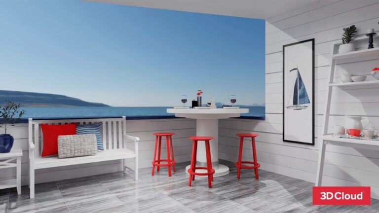 Photorealistic Outdoor Furniture 3D rendering Photorealistic Outdoor Furniture 3D rendering