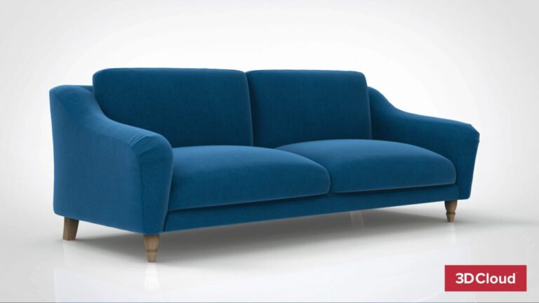 Product Rendering of a Couch