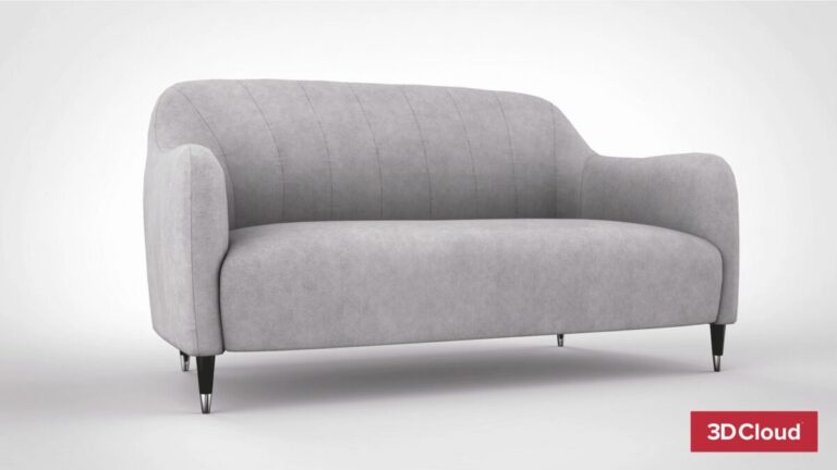 Product Rendering of a Couch