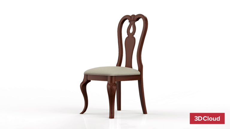 Product Rendering of a chair