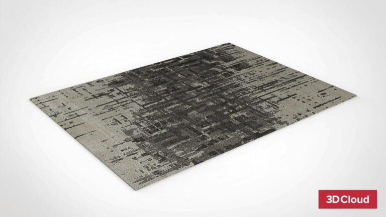 Product Rendering of a rug