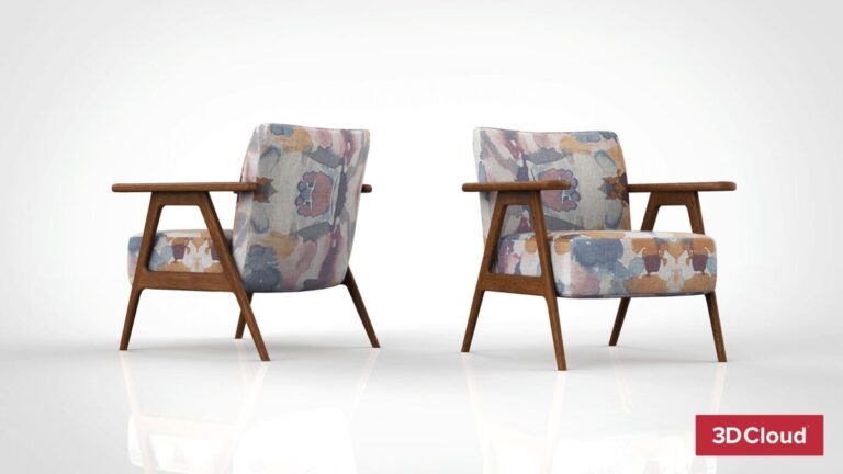 Product Rendering of chairs