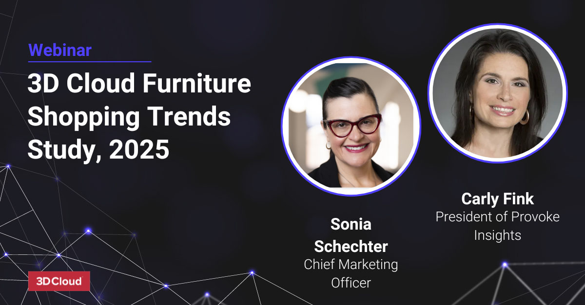 3D Cloud Furniture Shopping Trends Study 2025