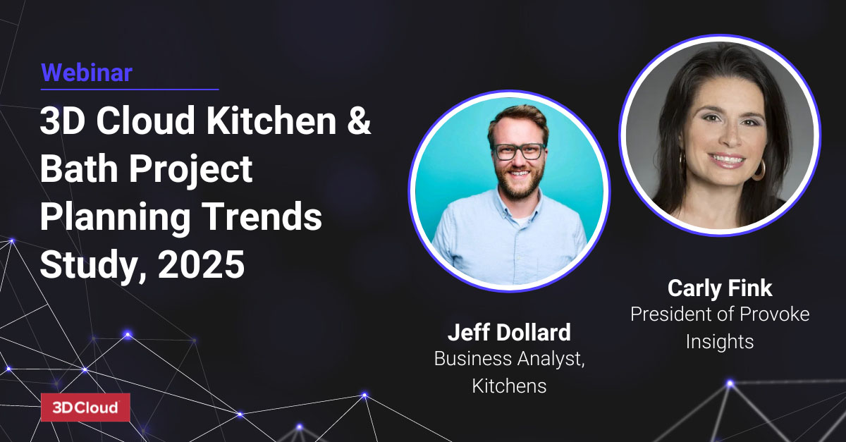 3D Cloud Kitchen & Bath Planning Trends Study Webinar 2025