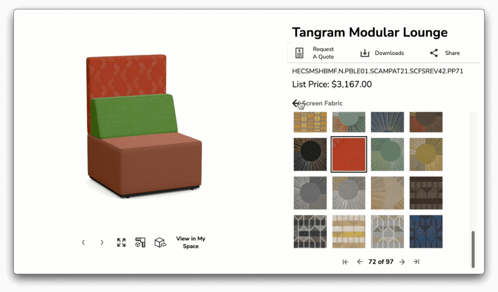 3D Product Model final application