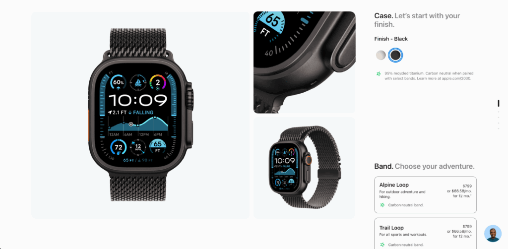 Apple Product Configurator