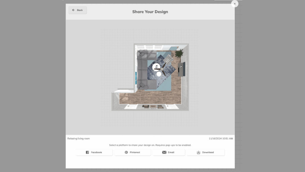 Bob's Discount Furniture 3D room share design
