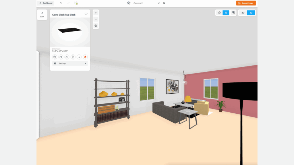 Floorplanner 3D view