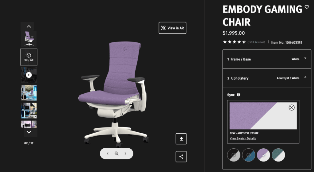 MillerKnoll Product Configurator