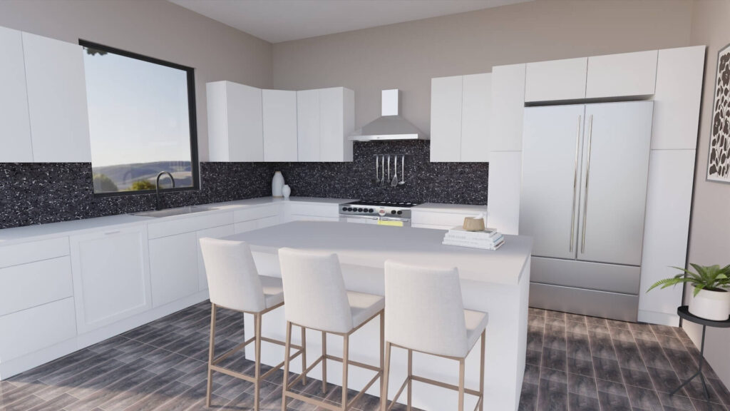 3D Floorplanner Kitchen HD Render