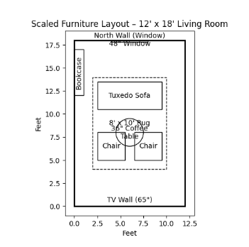 ChatGPT Room planner diagram