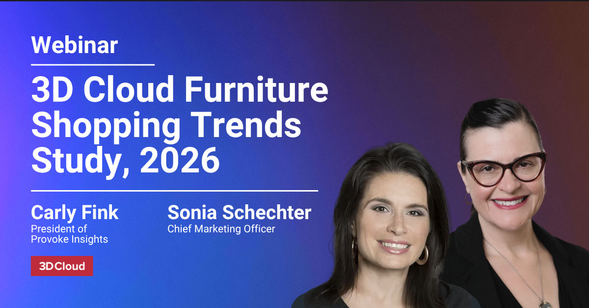 3D Cloud FTL Webinar – Furniture Shopping Trends Study 2026